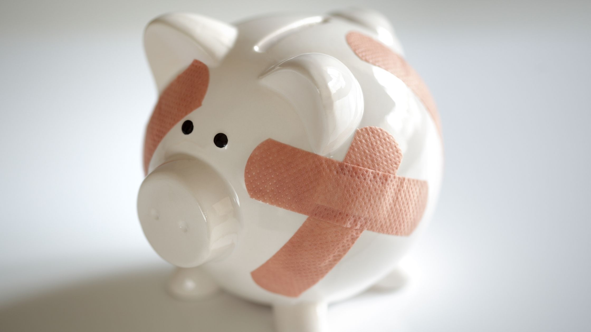 Money and Relationship Troubles with a Piggy Bank