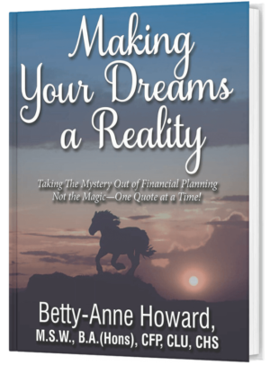 Making Your Dreams A Reality Book by Betty-Anne Howard