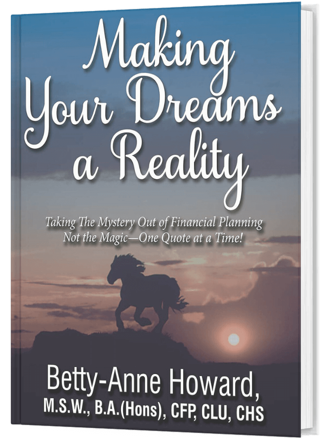 Making Your Dreams A Reality Book by Betty-Anne Howard